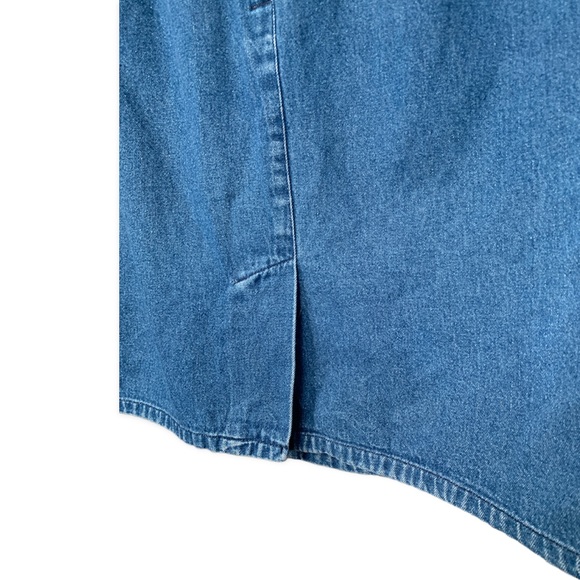 LIZSPORT pencil vintage mini denim skirt - Picture 5 of 9